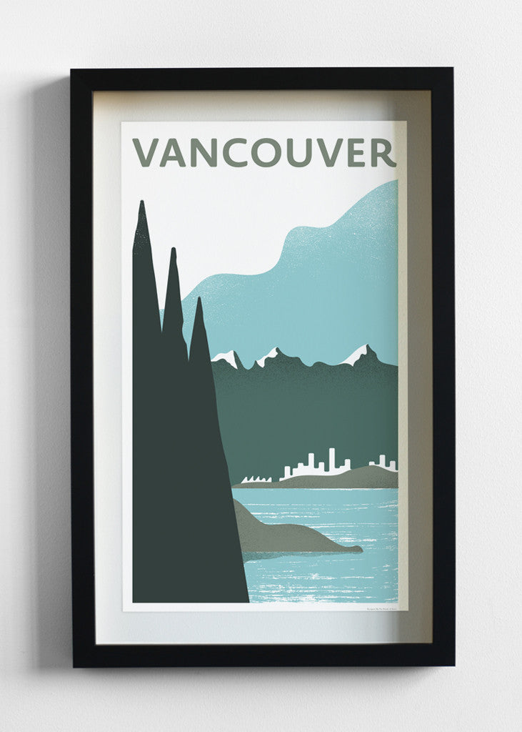 Vancouver Travel Print