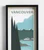 Vancouver Travel Print